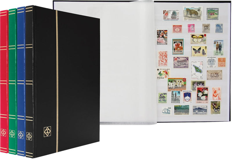 Klassiskt frimärksalbum BASIC 32 sidor (vita sidor)