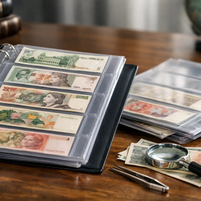 Insticksblad för sedlar - rätt val för samlingen