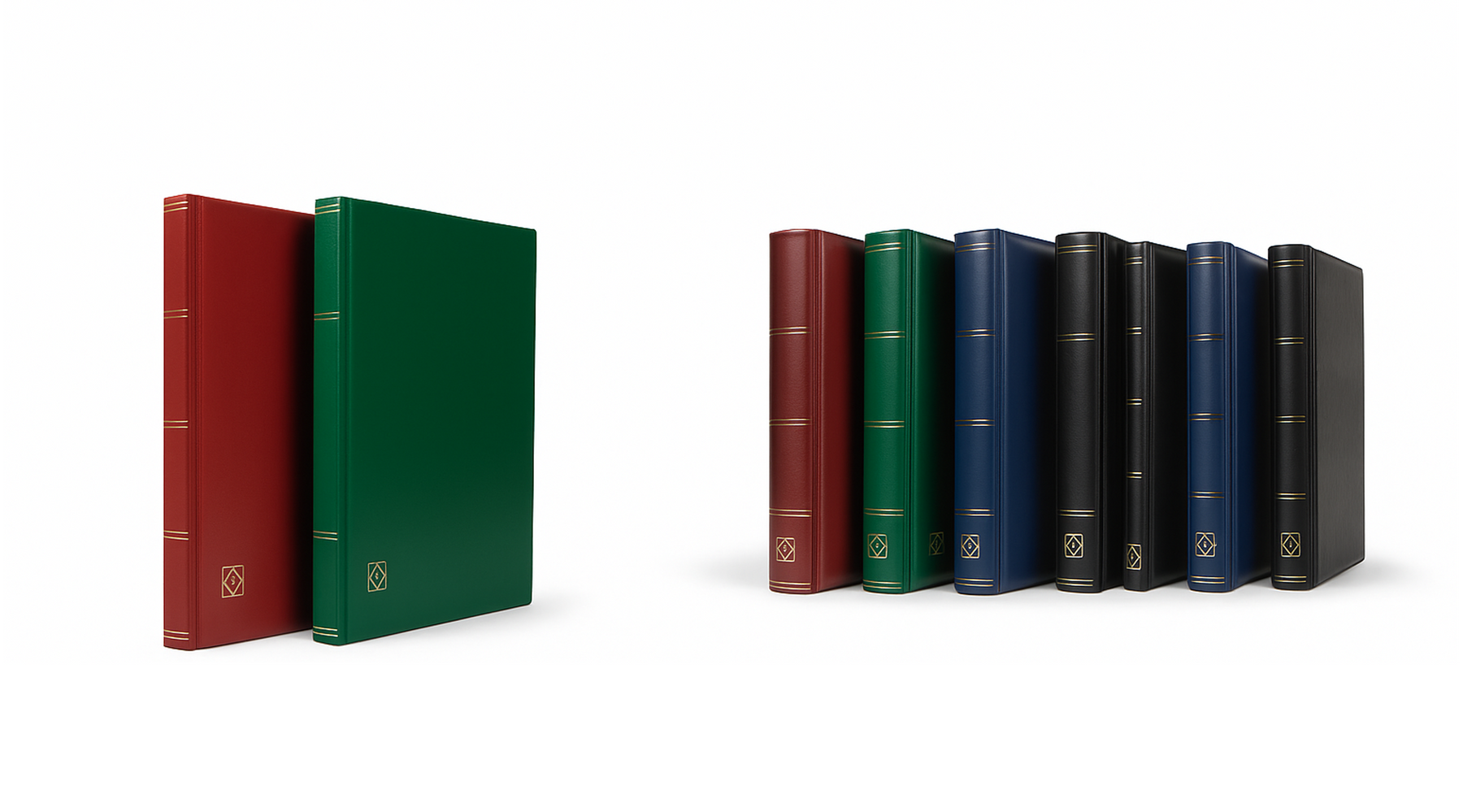 Klassiska frimärksalbum – stabila, tidlösa och flexibla