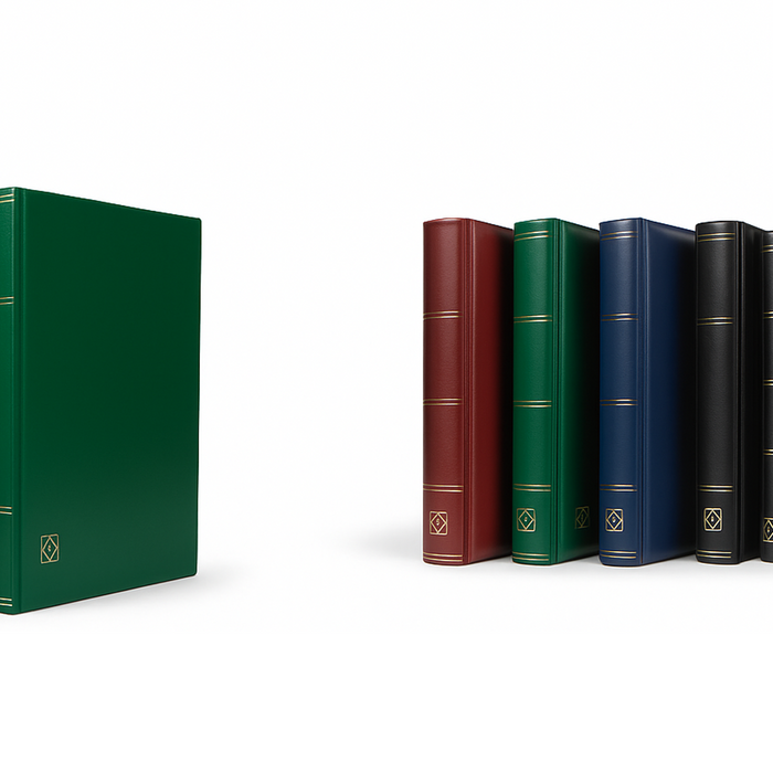 Klassiska frimärksalbum – stabila, tidlösa och flexibla