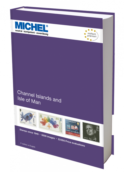 Michel Frimärksbok - Channel Islands & Isle of Man (OBS på engelska)