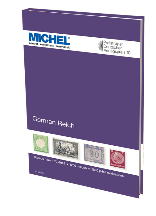 Michel Frimärksbok - Tyska riket (2020/2021 (Obs bok på engelska)
