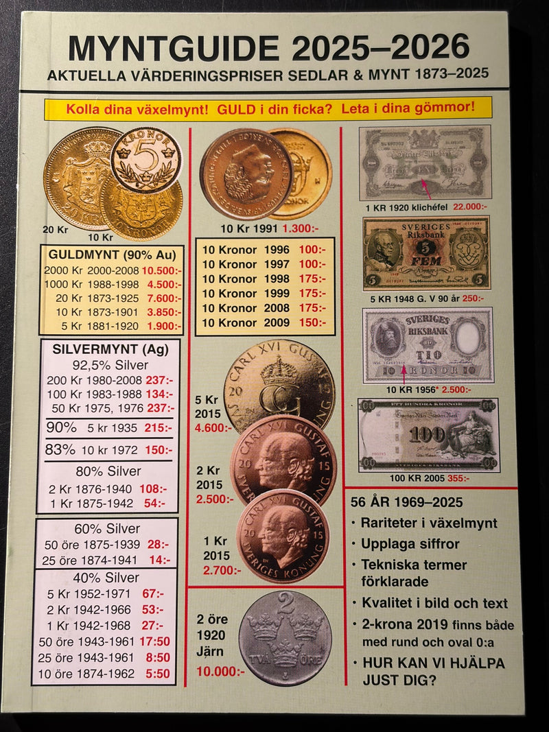 Myntguiden 2025/2026