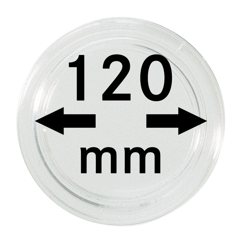 Myntkapsel Lindner XL - Flera storlekar (70-120mm)