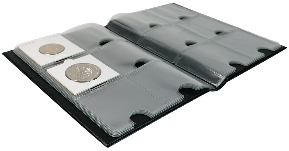 Litet myntalbum för myntbehållare (50*50mm)