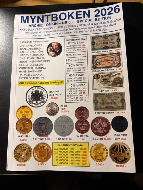 Myntboken 2026