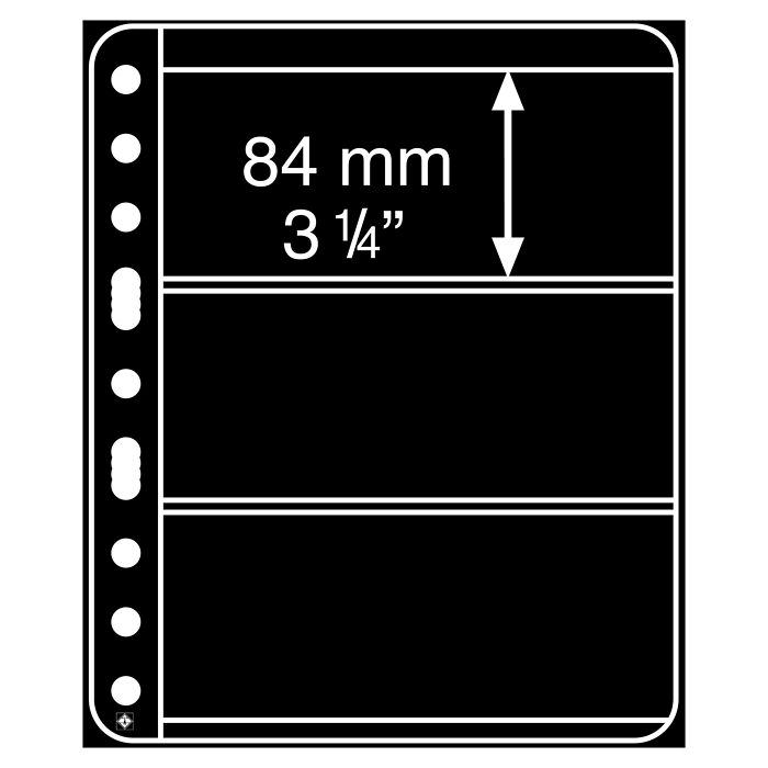 Insticksblad för frimärken (5-pack) VARIO Plus