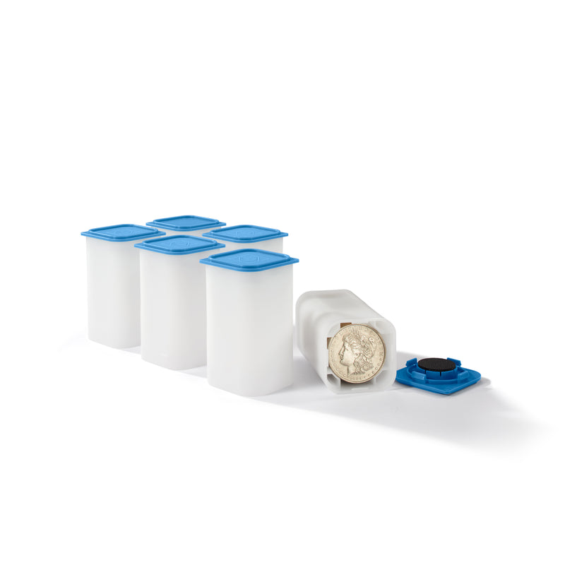 S-qube myntrör för 20 mynt (6-pack)