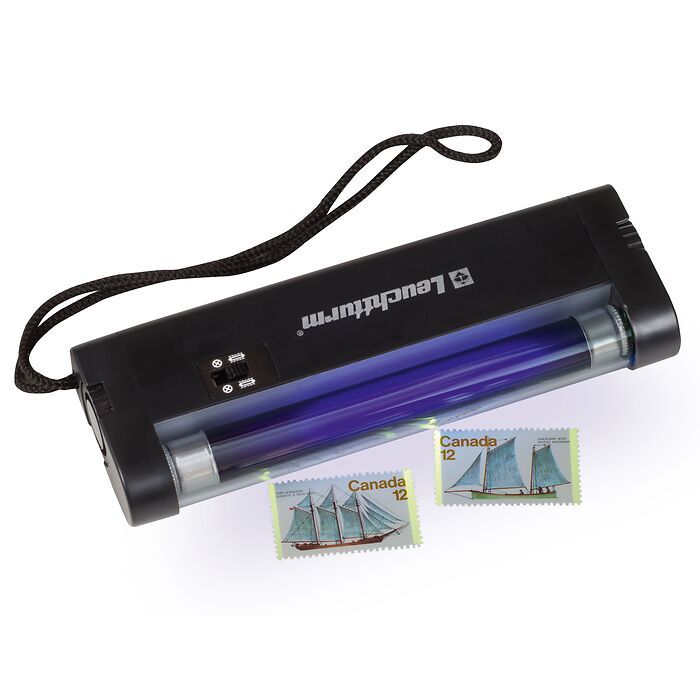 Ultraviolett handlampa (UV-lampa), L 80, långvågig, 4 watt