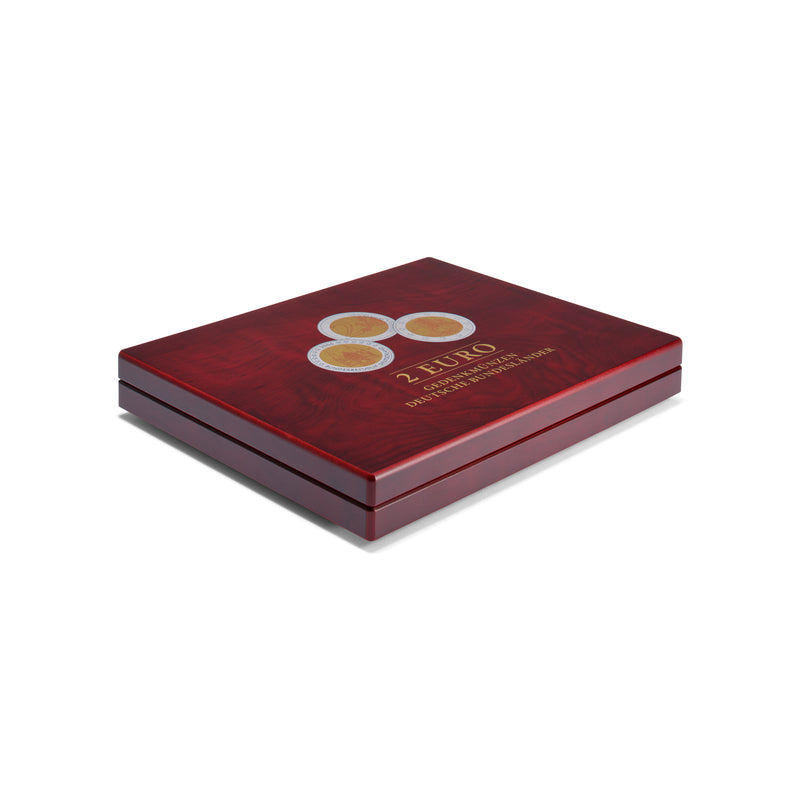 Volterra Uno - Presentationsetui för 16 tyska 2-euromynt "Tyska delstater" i kapslar