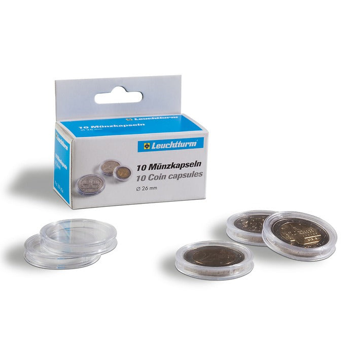 GRIPS Myntkapslar i akryl (10-pack)