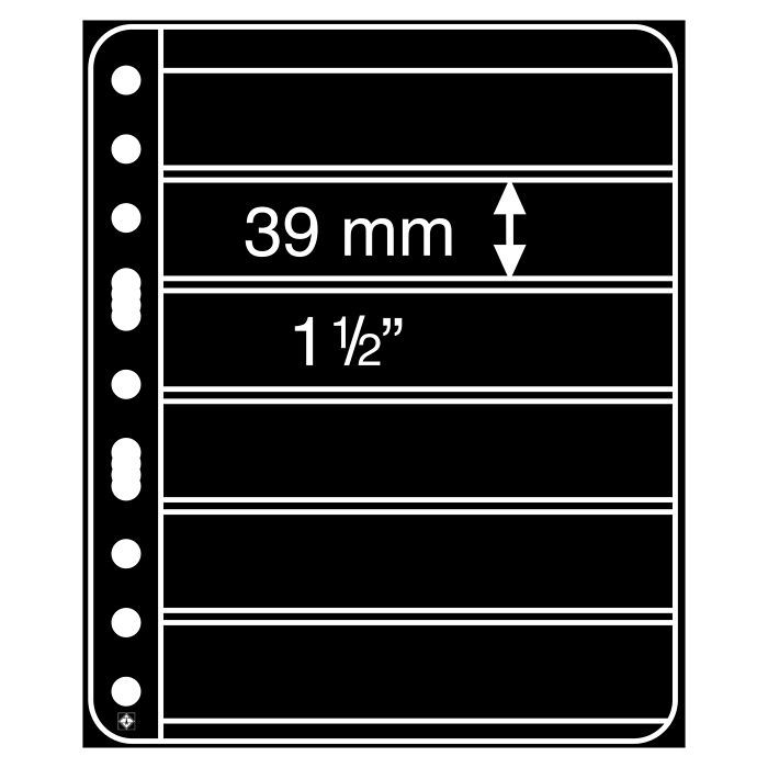 Insticksblad för frimärken (5-pack) VARIO Plus