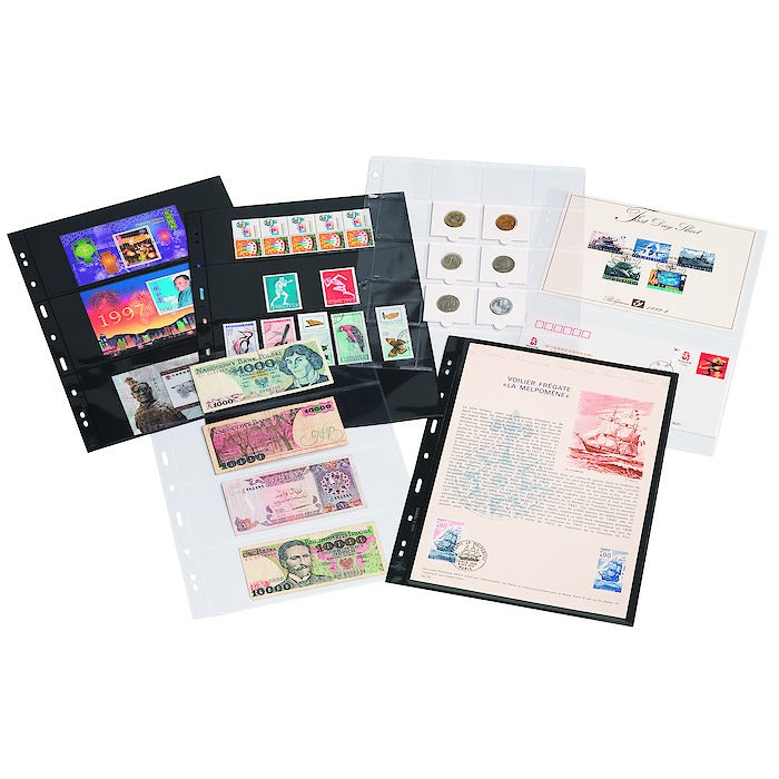 Insticksblad för frimärken och vykort (5-pack) GRANDE